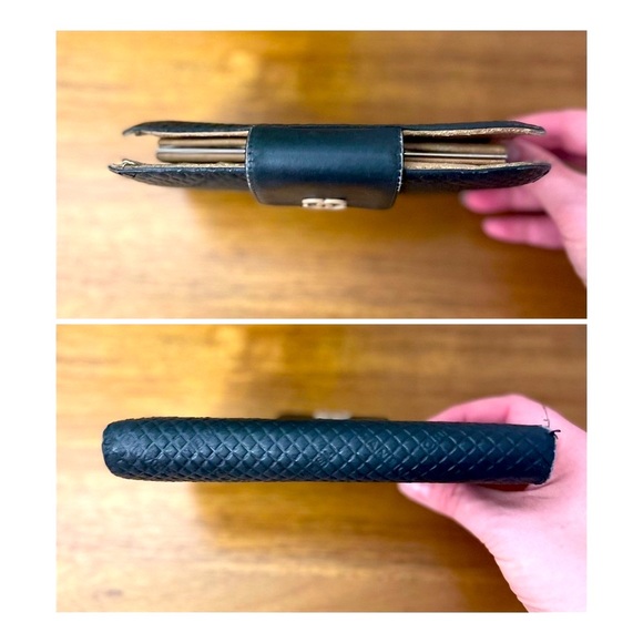 COPY - CHANEL Lambskin Diamond Quilted Black Large Wallet π― AUTHENTIC - Picture 14 of 16